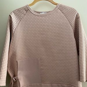 Zara dusty rose color top